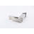 Bathroom Vanity Faucet With Waterfall Look, Stainless Steel 304, Single Lever, Brushed Nickel, Energy And Stylish, Hot Cold Modern Faucet, Spout, Lever Handle, Low Maintenance Cost,