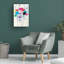Multicolore prairie standard sur toile par Jenny Frean-983102865