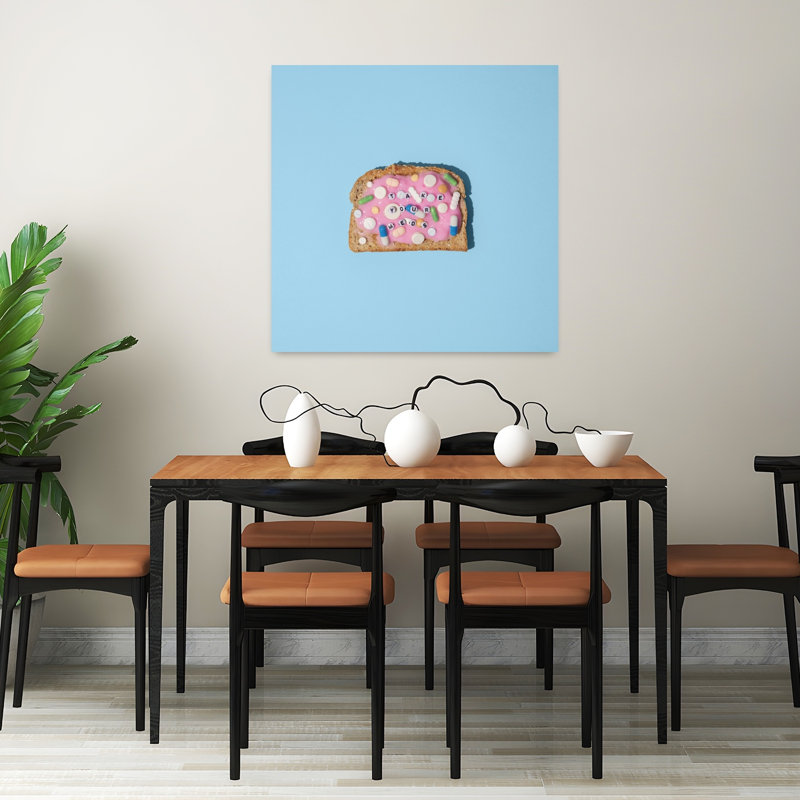 Art contemporain, art mural contemporain, H 32 po x l 32 po