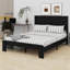 Modern Wooden Platform Bed Frame With Spacious Under Bed Storage-166514214