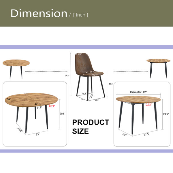 Dimensions du produit