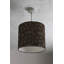 Cotton Drum Lamp Shade ( Screw On )-1447496348