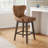 Caraline Swivel Counter & Bar Stool-89471353-89471352