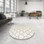Tapis de zone ivoire contemporaine-432166501