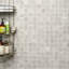 Carreau de mosaïque pour mur et plancher en porcelaine 2 po x 2 po Essential Travertine-51025939