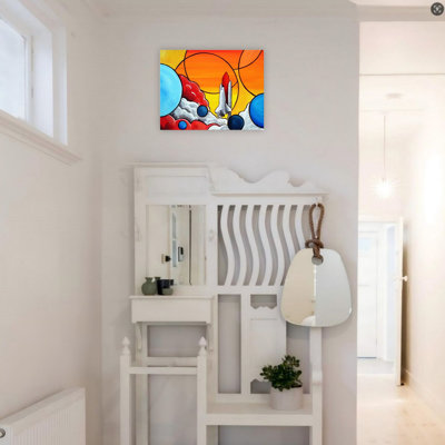 Art mural en toile 24 "x 18"