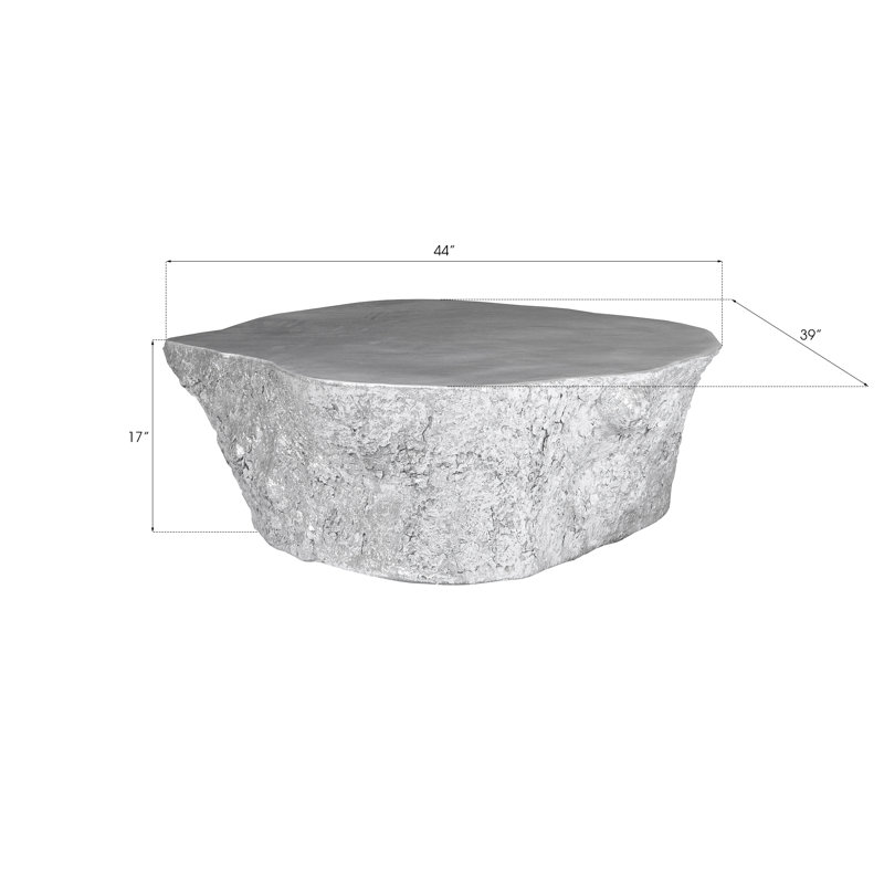 Table basse Bark Block