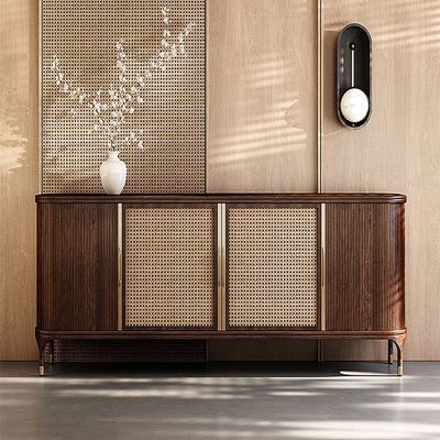 Simple and Retro Storage Cabinet Sideboard