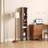 8-Tier Adjustable Shelf Bookcase With Wavy Border Design-373953538