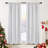 Room Darkening Rod Pocket Thermal Insulated Blackout Curtains (Set of 4)-1131898634-1131898627
