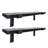 Emerald Lee 2 Piece Poplar Solid Wood Bracket Shelf-96096490