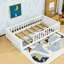 Lit plateforme simple en bois-440085807