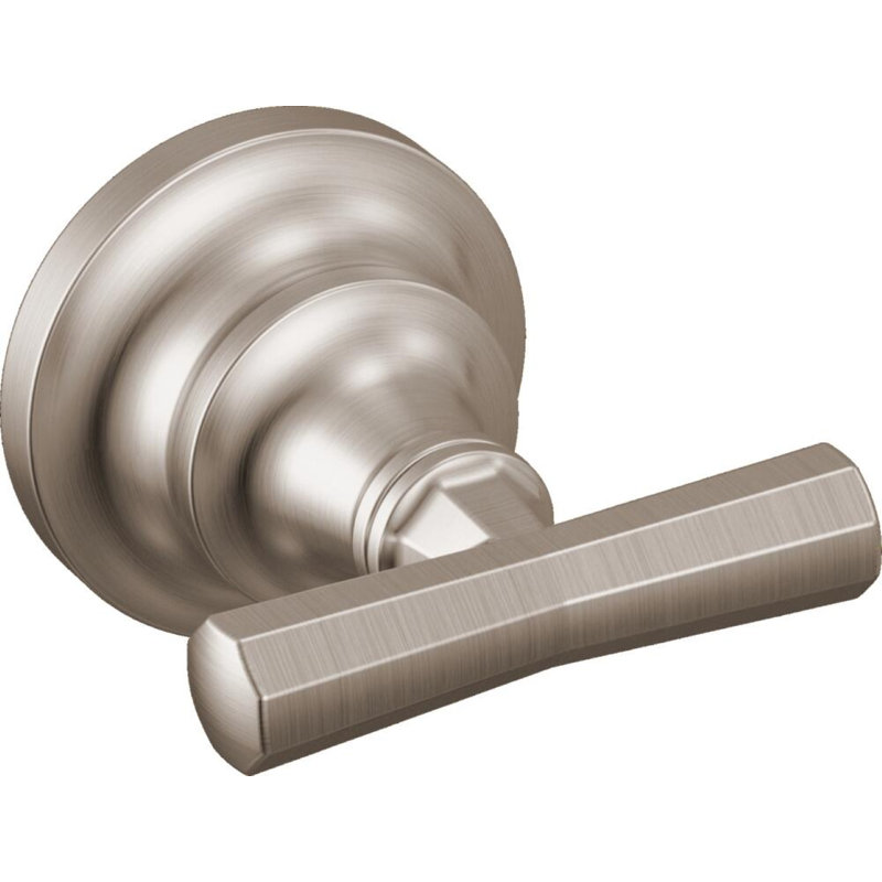 Beauclere™ Two Handle Wall Mount Tub Filler, Cross Handle, Brilliance Luxe Nickel