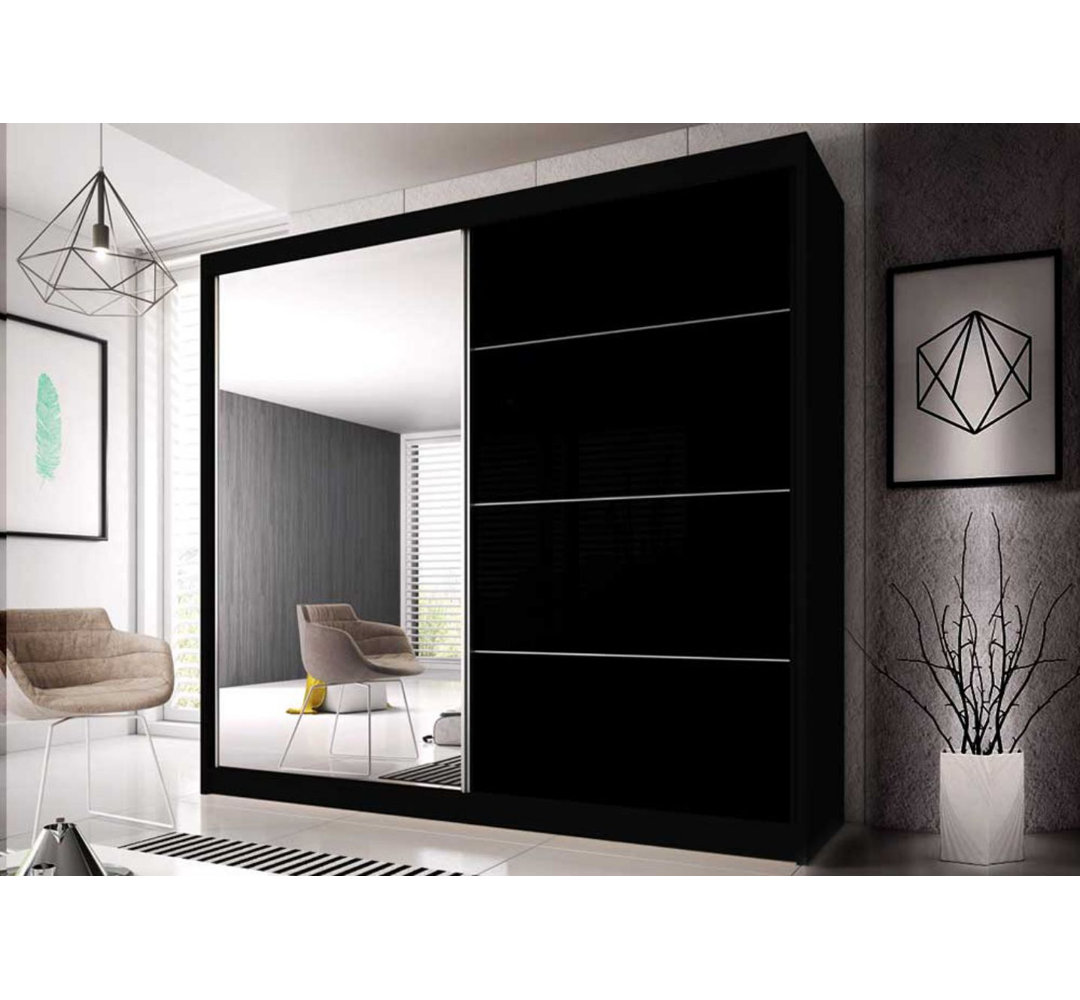 Gulledge 2 Door Sliding Wardrobe