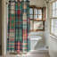 Rideau de douche standard 1 pièce Timeless Check Grids-698638343