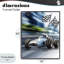Speedy Racecar avec drapeaux, giclée encadrée, design par Christine Simpson Art-561025555-561025549