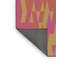 Tapis orange à motifs/zone indigo-1373470179