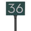 Floating 1-Line Lawn Address Sign-669038411-669034564-659383323
