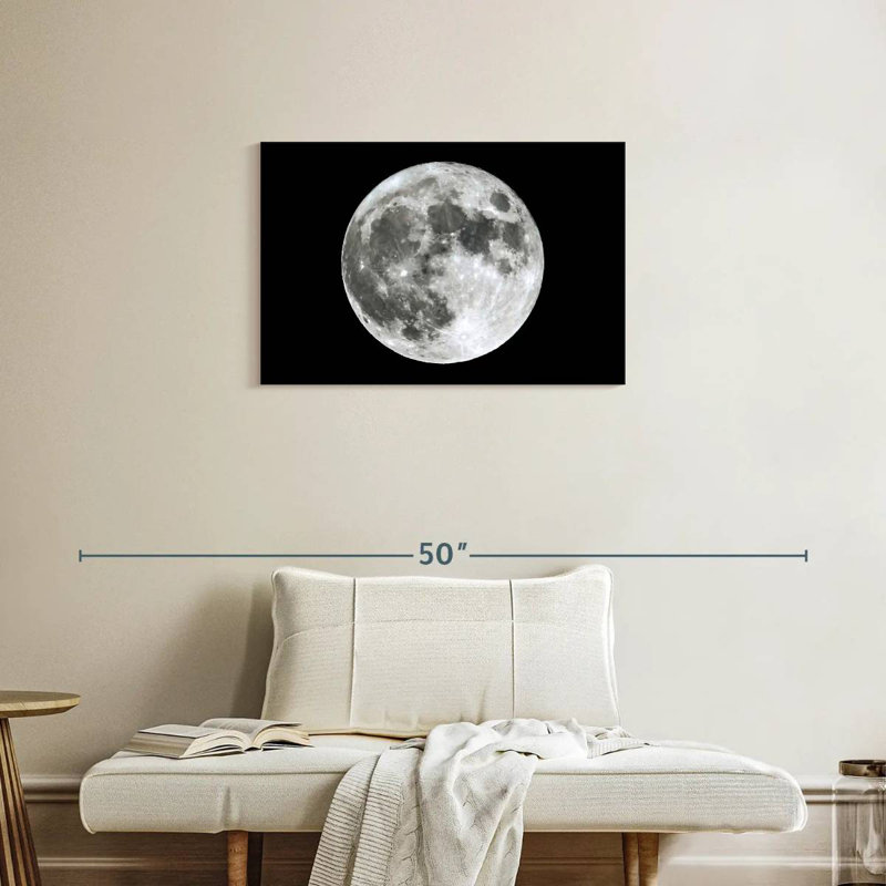 Oberle The Moon, 20" H x 30" W