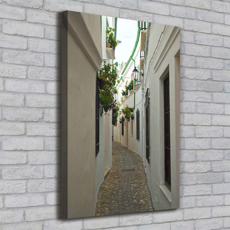 Streets Of Andalusia - Wrapped Canvas Print