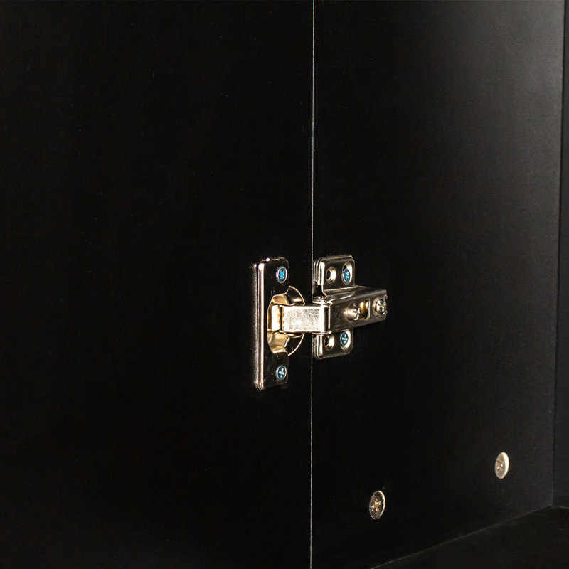 Mera Bathroom Storage, Black