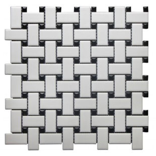Carreau de mosaïque en céramique 1 po x 2 po