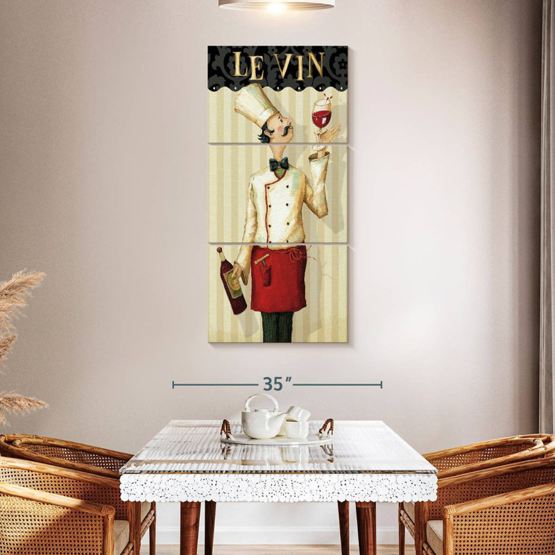 Chefs Masterpiece I, 52" H x 24" W