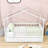 Twin Wooden House Bed With Twin Trundle And Guardrails-1776238027