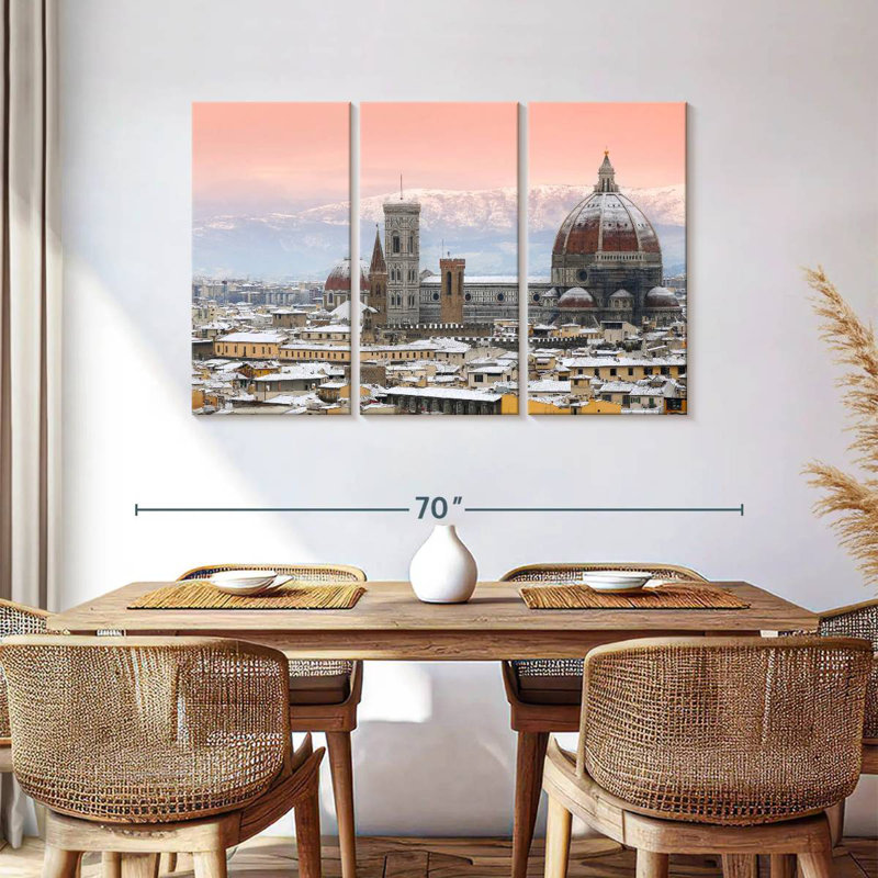Rorry Florence In Winter, 36" H x 57" W