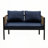 Multi-person Outdoor Sofa Combination with A Table-91599238