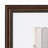 Augie Bronze Beveled Picture Frame with Mat