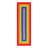 Ebern Designs Hand Braided Rainbow Wool Rug-959169984