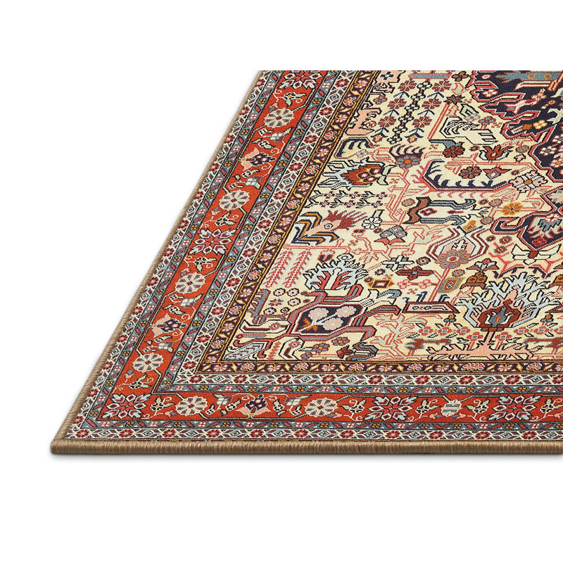 Freidin Oriental Indoor Rug, Rectangle 5' x 7'