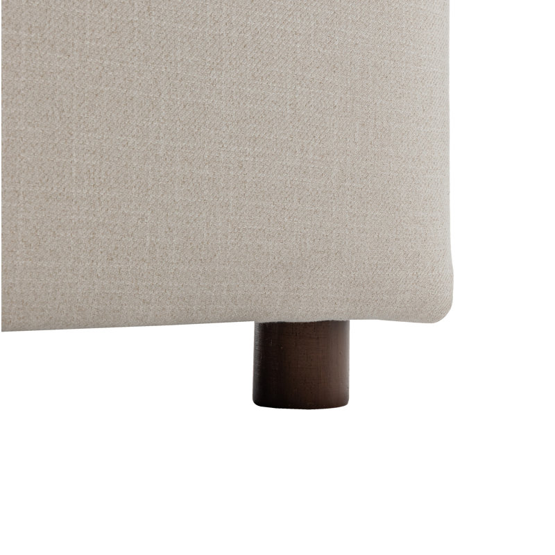 Fauteuil modulaire Duvall - Tissu performance, Polyester beige