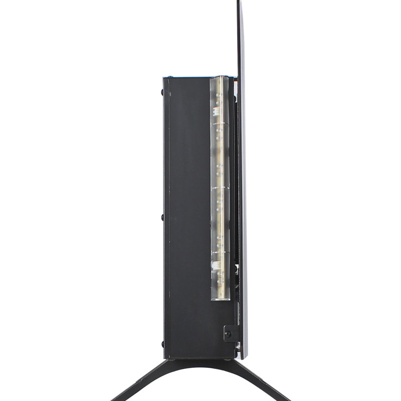 Foyer électrique incurvé avec télécommande - chaleur de 1400 W, 4 couleurs de flamme, rétro-éclairage réglable du lit 8 braises, chauffage mural à l'évent avant, poids de 33,71 lb, verre trempé et tôle