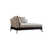 Chaise longue à accoudoir gauche sélectionné