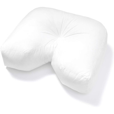 Oreiller rafraîchissant U Sleep conçu pour les dormeurs latéraux et le soulagement de la douleur au cou avec housse