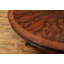 Round Mahogany Wood Dining Table