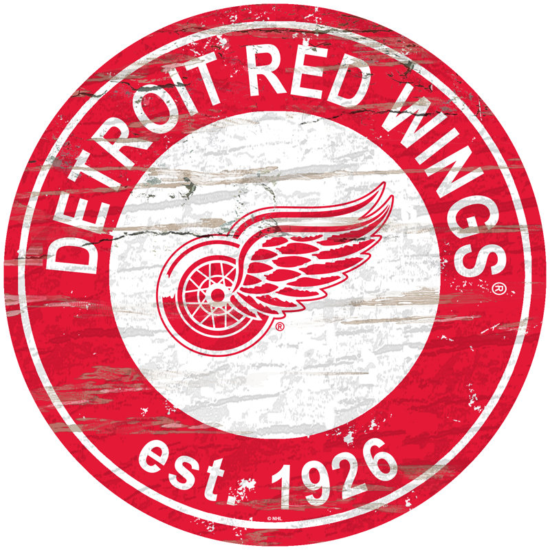 Traditional Entertainment Wall Decor, Detroit Red Wings
