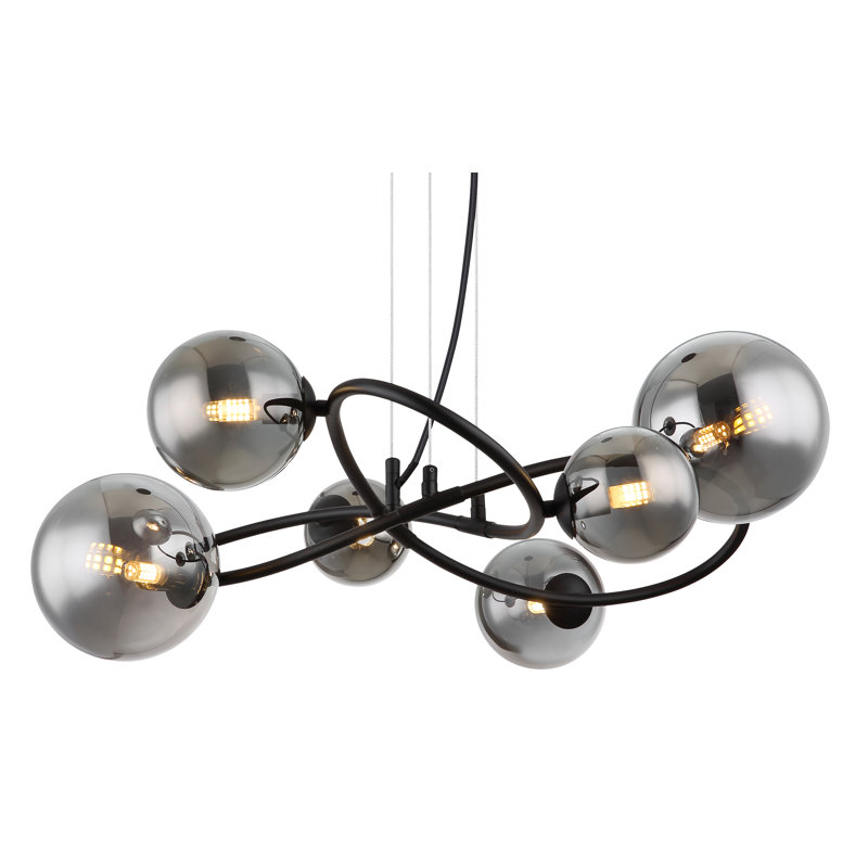 Cytlaly 6 - Light Pendant, Smoke colour