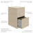 14.25'' Wide 2 -Drawer Steel File Cabinet-450768358