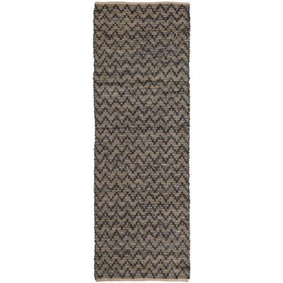 Handmade Cotton Chevron Area Rug