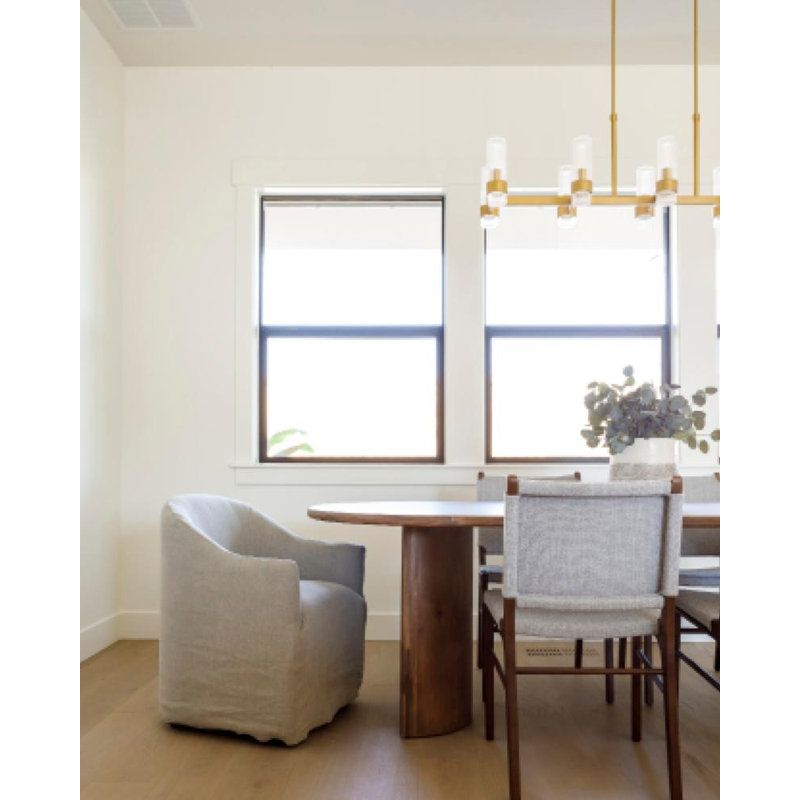 Geneva 10 - Light Chandelier, Polished Nickel