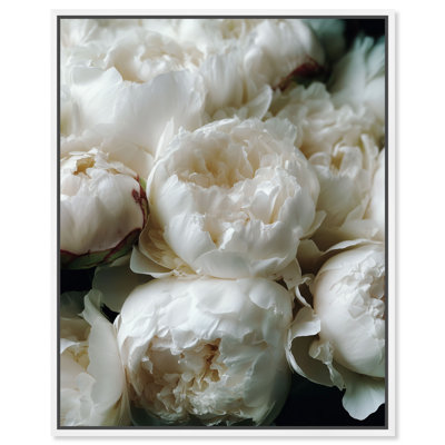 Milk White Muse Print by Oliver Gal