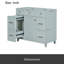 Meuble-lavabo 36 po (lavabo non inclus)-107856800
