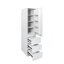 Armoire de cuisine polyvalente avec plusieurs options de rangement