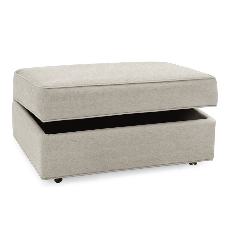 Upholstered Ottoman, Basic Beige, 0317-85