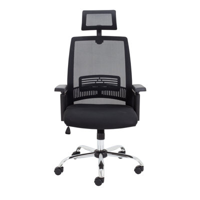Mesh Office Chair with Headrest