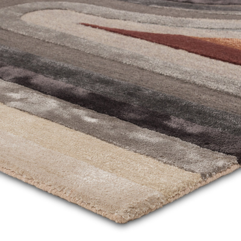 Collman Abstract Indoor Rug, Rectangle 9' x 12'