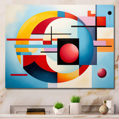 " Colorful Suprematism Essence Of Pure II "